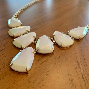 Kendra Scott Harlie Necklace in Iridescent White